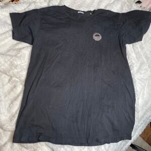 PARALLEL LEAGUE Short Sleeve Black Shirt Mens Medium